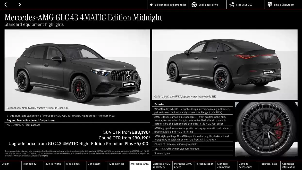 Mercedes Benz New GLC SUV & Coupé from 10 October to 10 October 2025 - Catalogue Page 46