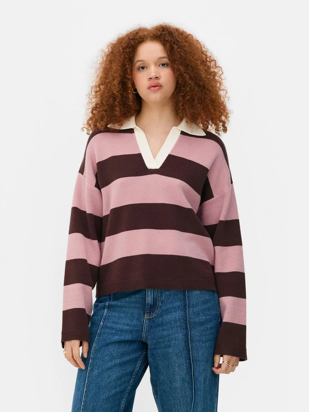 Polo rugby a righe classica