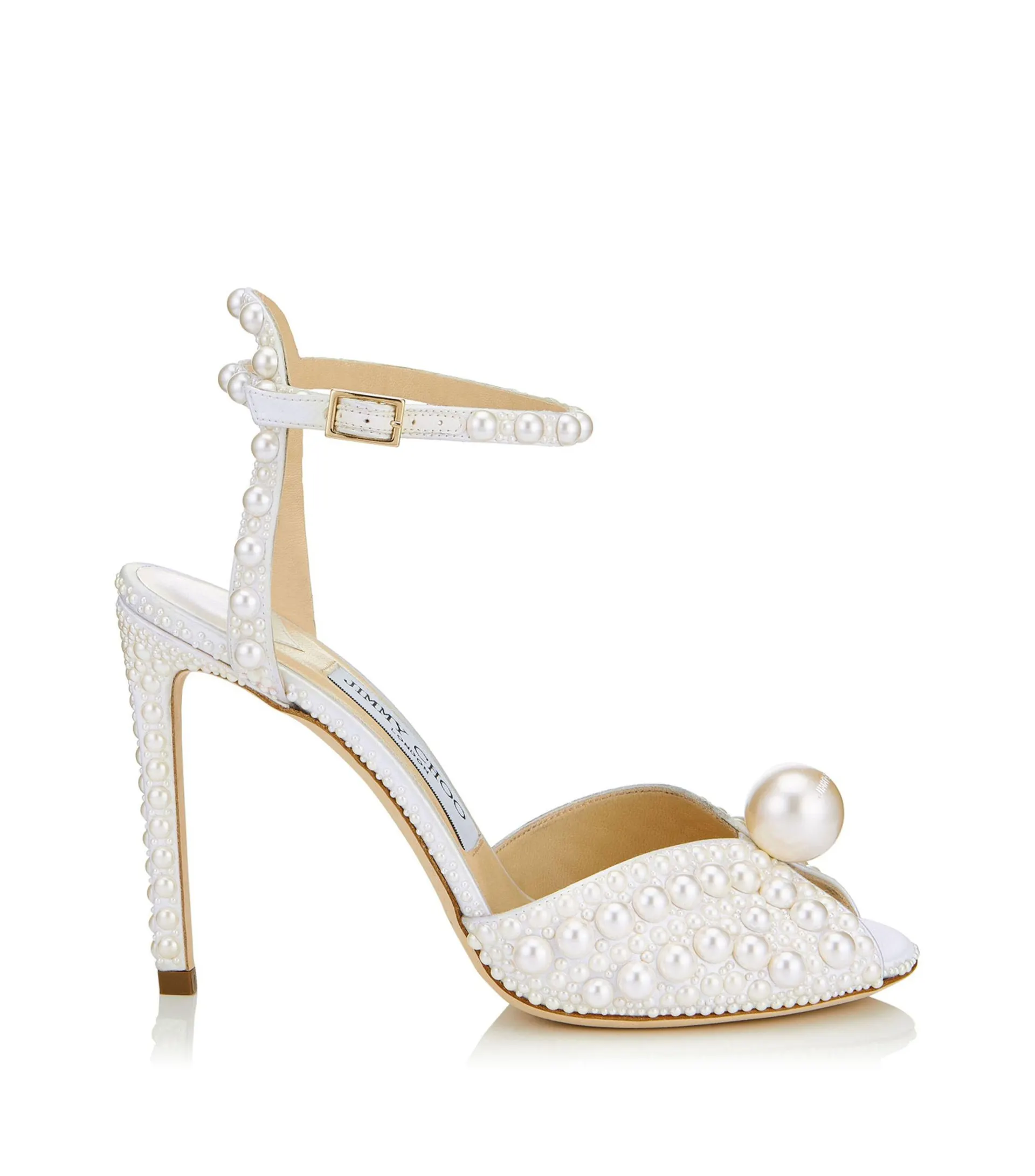 Sacora 100 Satin Pearl Sandals