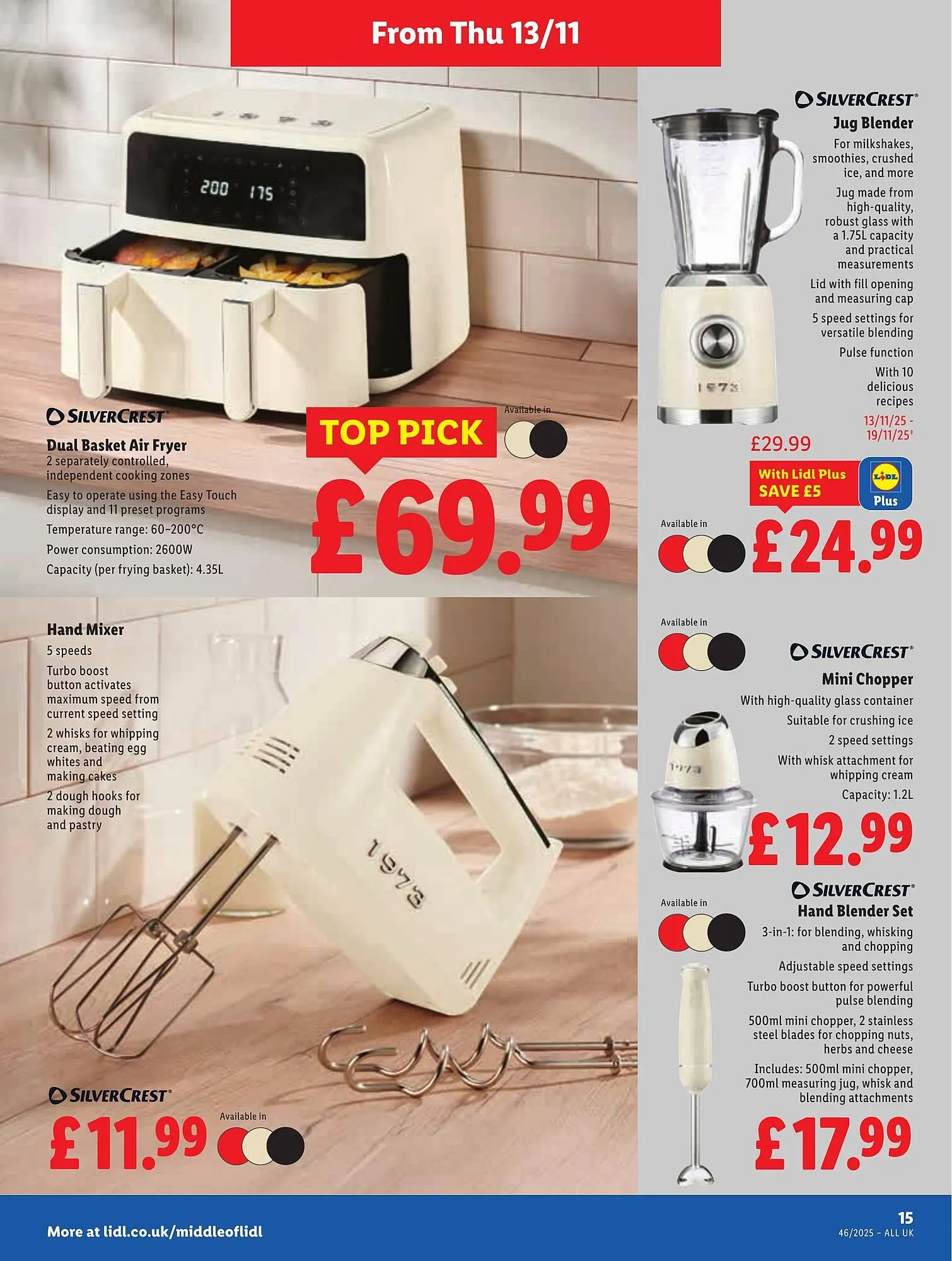 Lidl leaflet from 13 November to 19 November 2025 - Catalogue Page 15