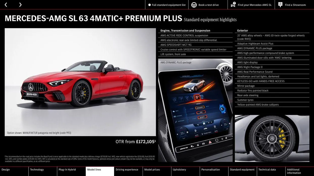 Mercedes-AMG SL from 22 August to 22 August 2025 - Catalogue Page 34