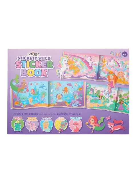 Stickety Stick Sticker Book