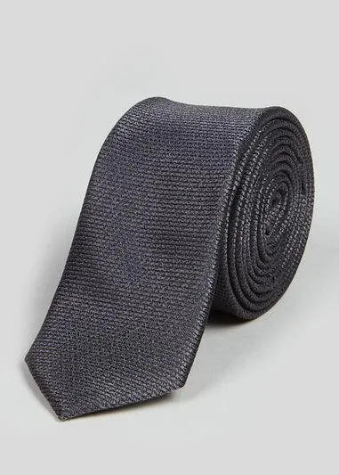 Boys Grey Tie (8-13yrs) - Age 8 - 13 Years