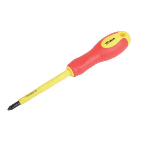 Wickes VDE Screwdriver - PH2 x 100mm