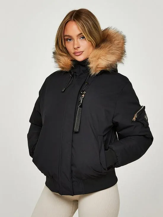 Alessandro Zavetti Vittoria Bomber - Black