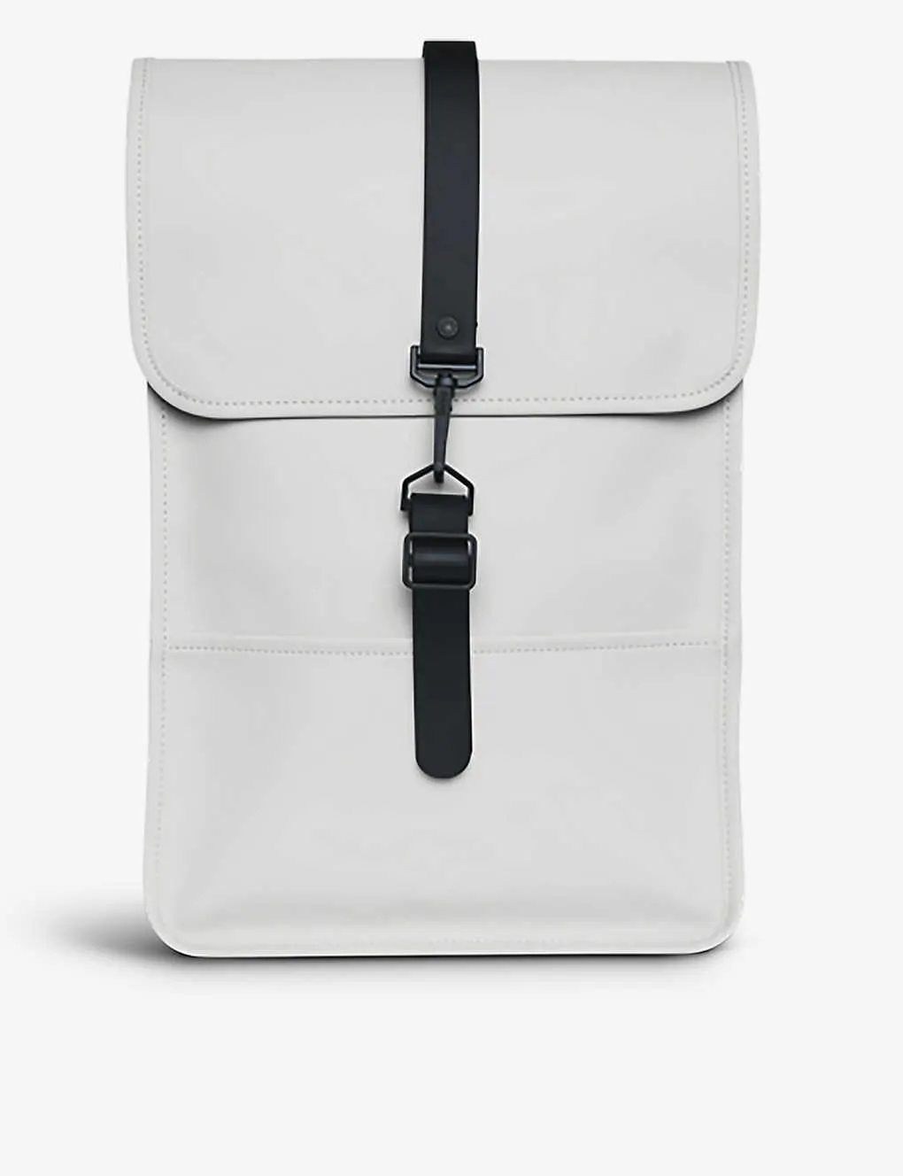 Flap-front mini waterproof shell backpack