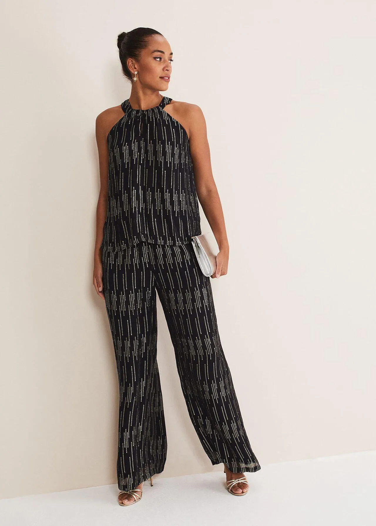 Eula Lurex Trouser Co-Ord