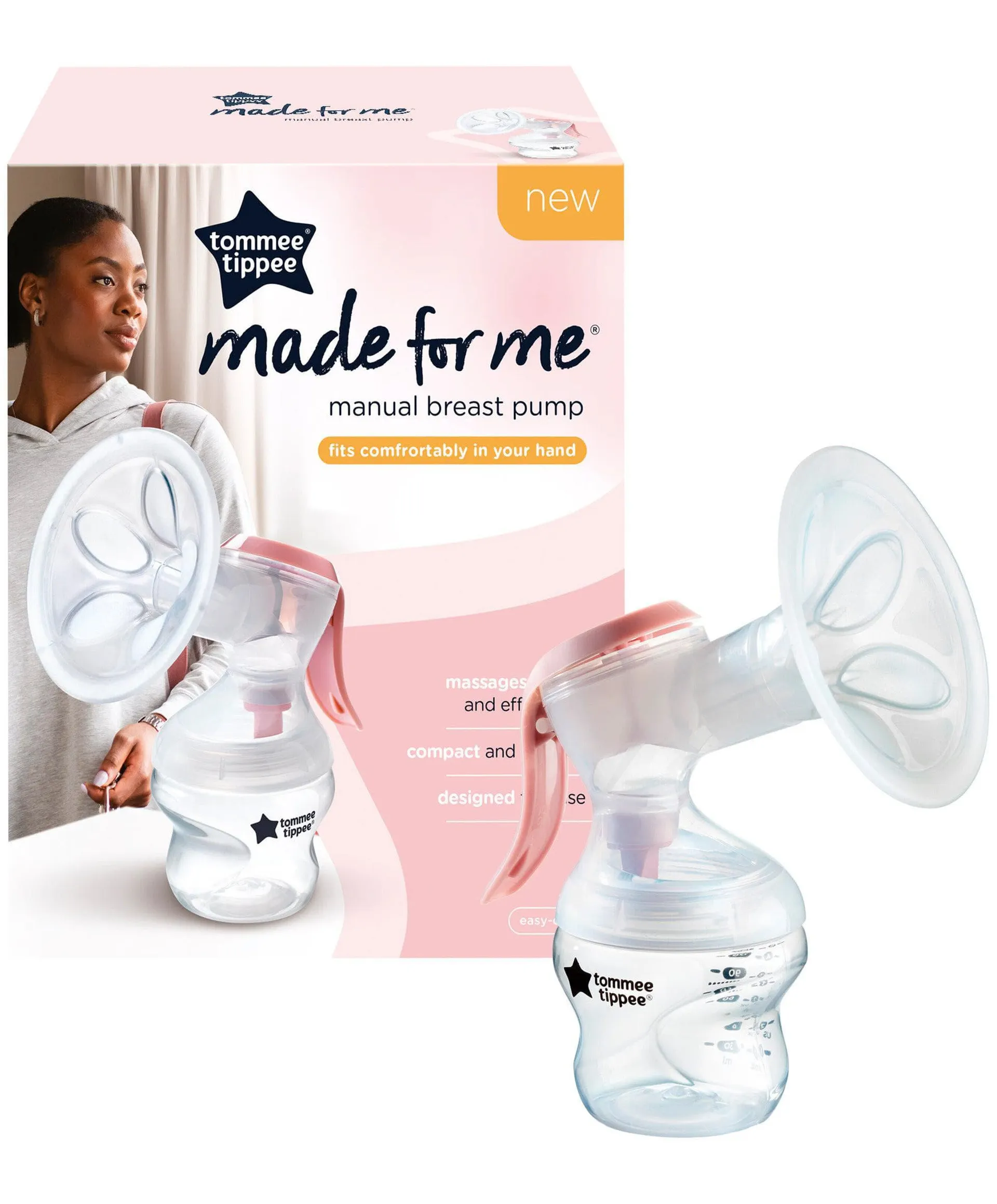 Tommee Tippee - Made for Me Single Manual Breast Pump