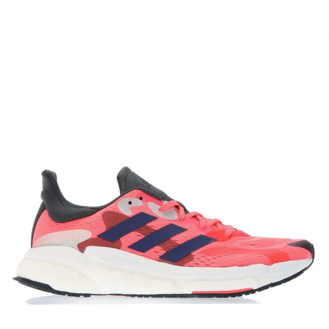 adidas Mens Solarboost 4 Running Shoes in Pink