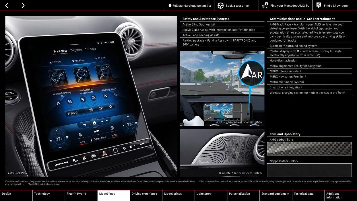 Mercedes-AMG SL from 22 August to 22 August 2025 - Catalogue Page 31