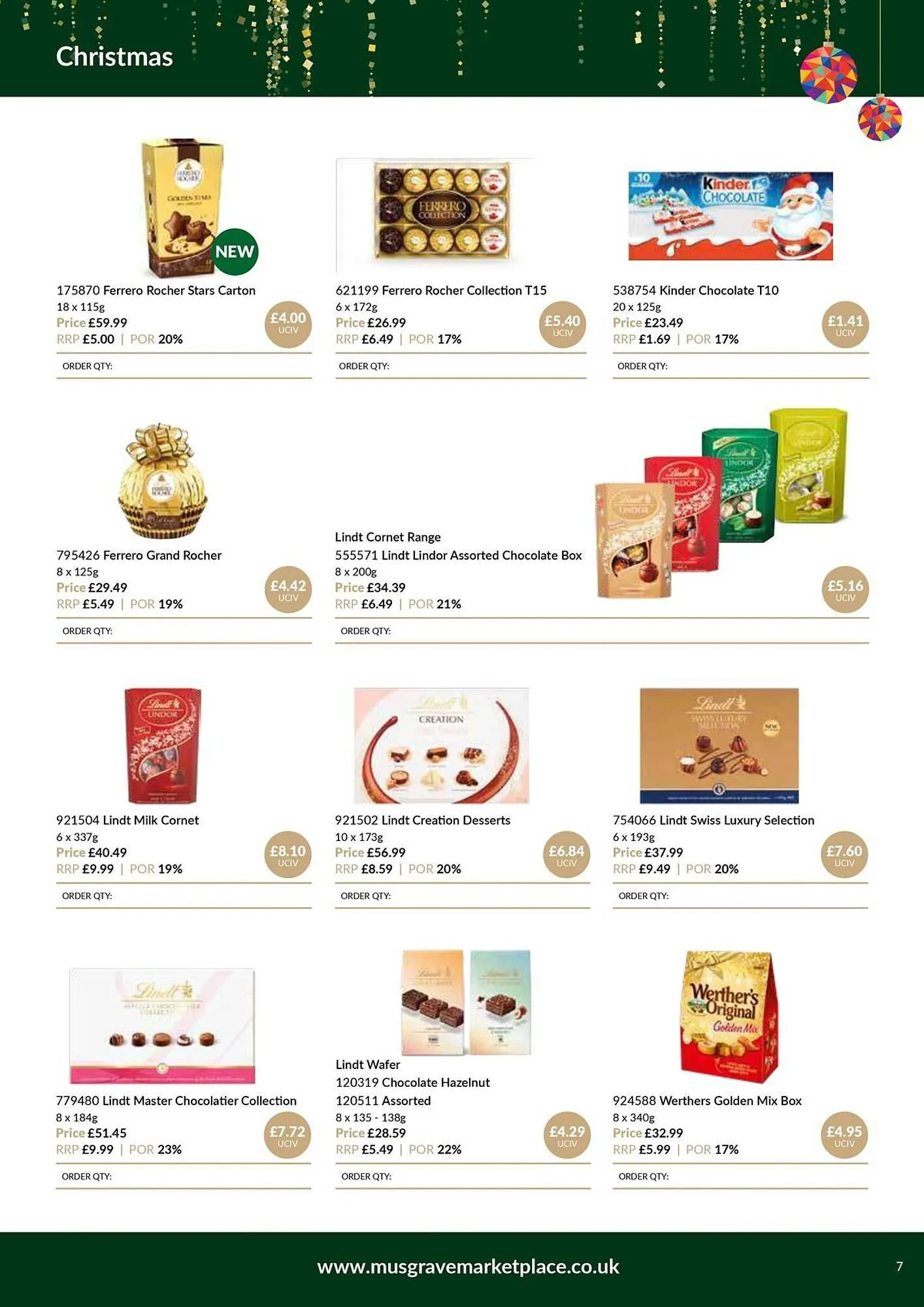 Musgrave MarketPlace leaflet from 8 December to 4 January 2026 - Catalogue Page 7