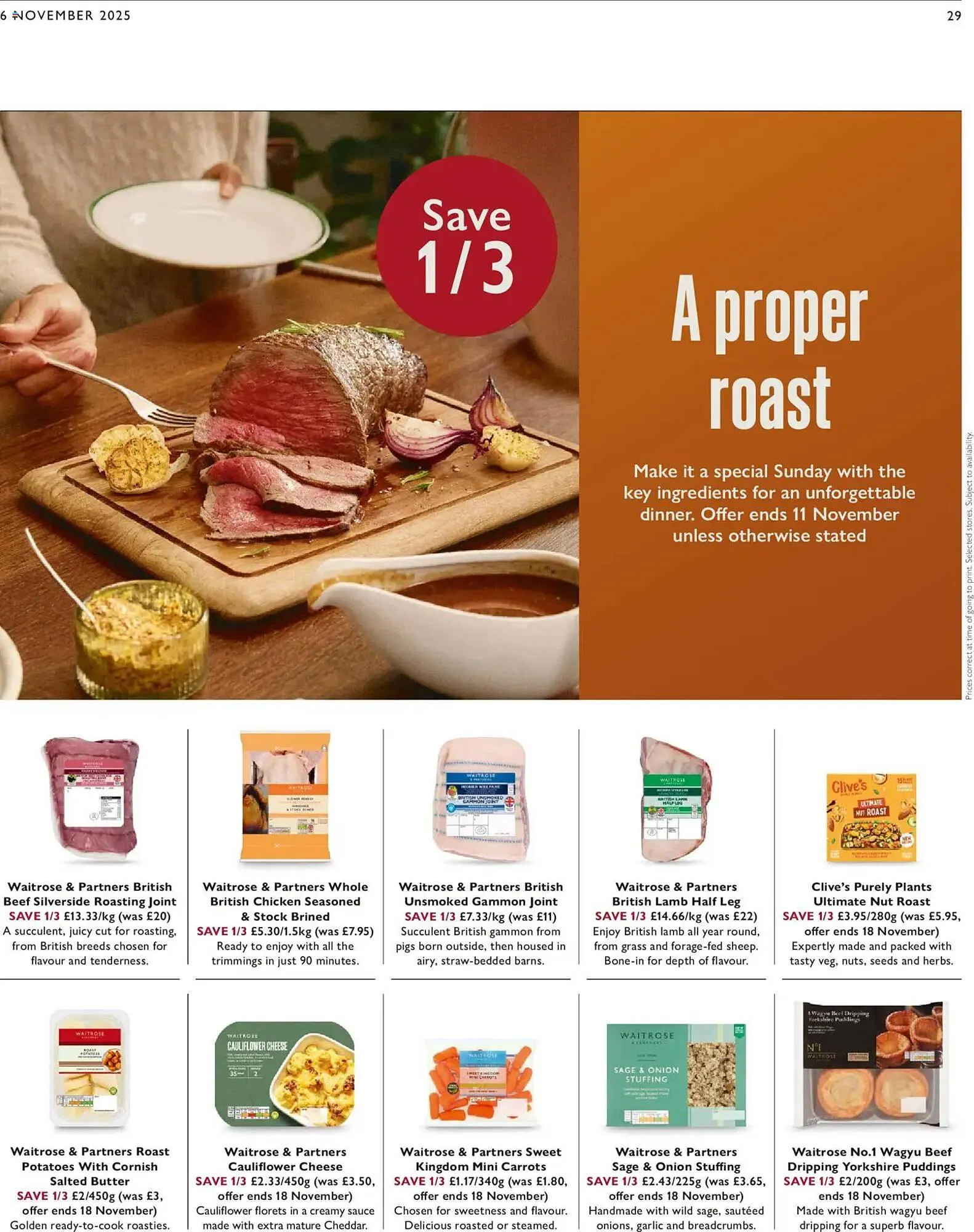 Waitrose catalogue from 6 November to 13 November 2025 - Catalogue Page 29