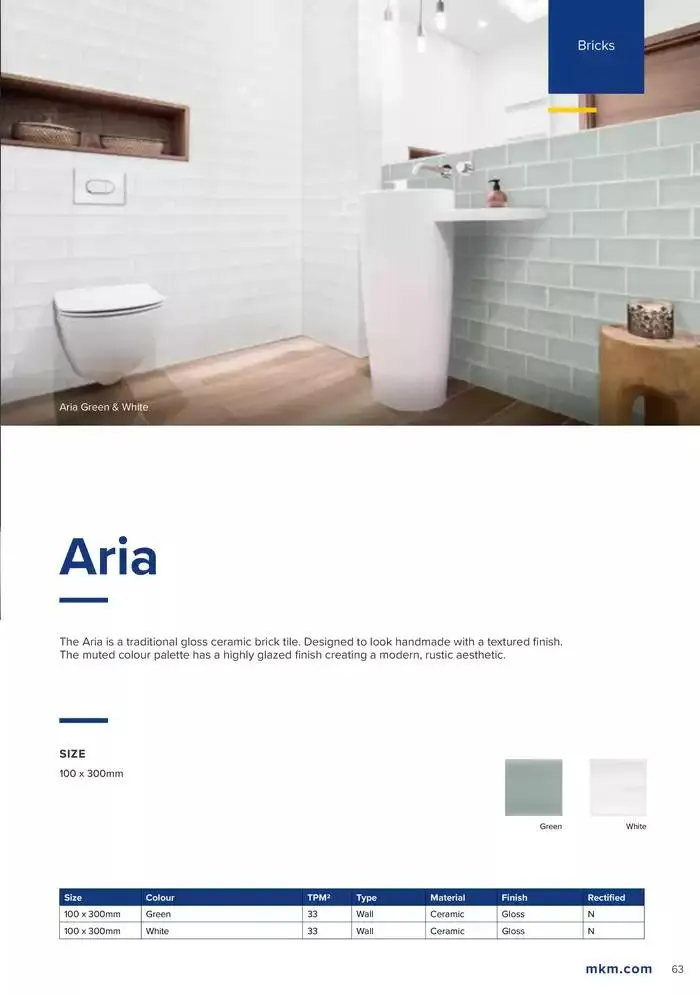 Tile Collection from 14 January to 31 May 2025 - Catalogue Page 63