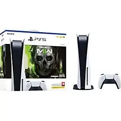 Sony PlayStation 5 (PS5) with COD MW II