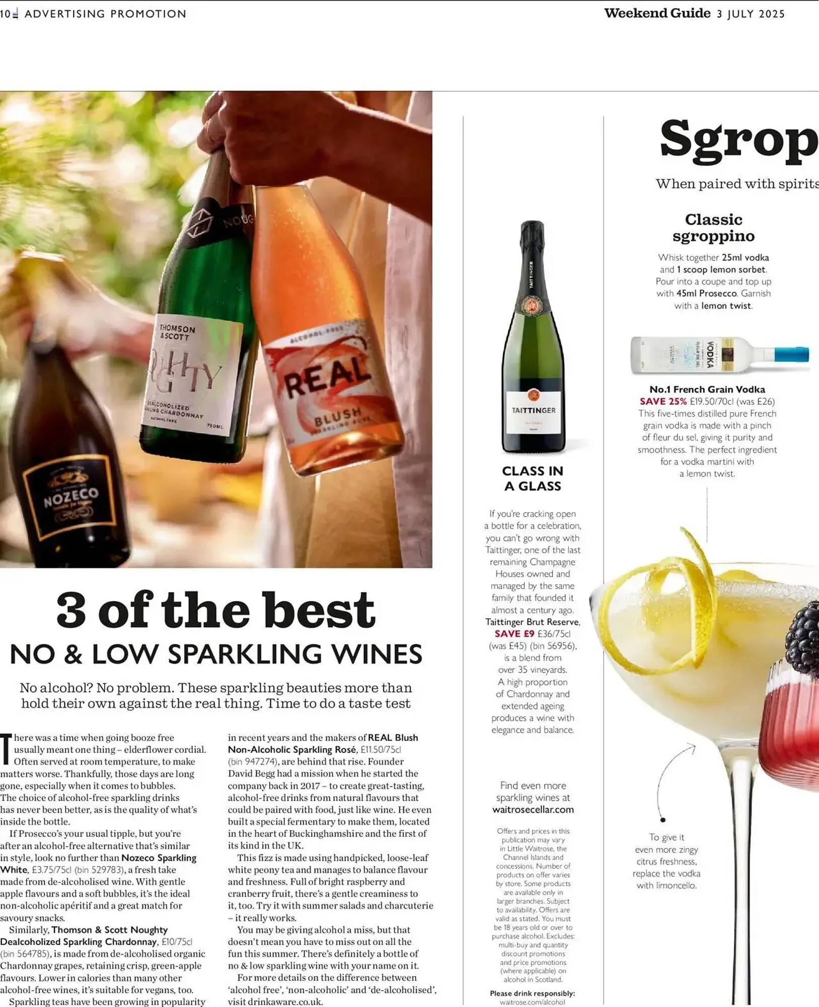 Waitrose leaflet from 3 July to 10 July 2025 - Catalogue Page 58