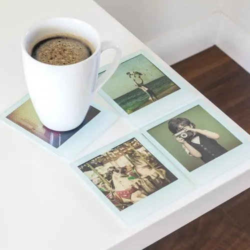 Instant Coasters – Polaroid-Style Coasters for Your Photos