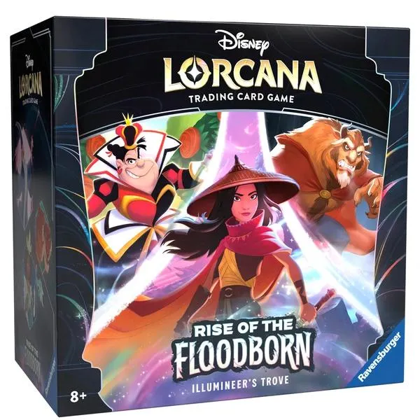 Disney Lorcana Trading Card Game: Rise Of The Floodborn Illumineer's Trove Set