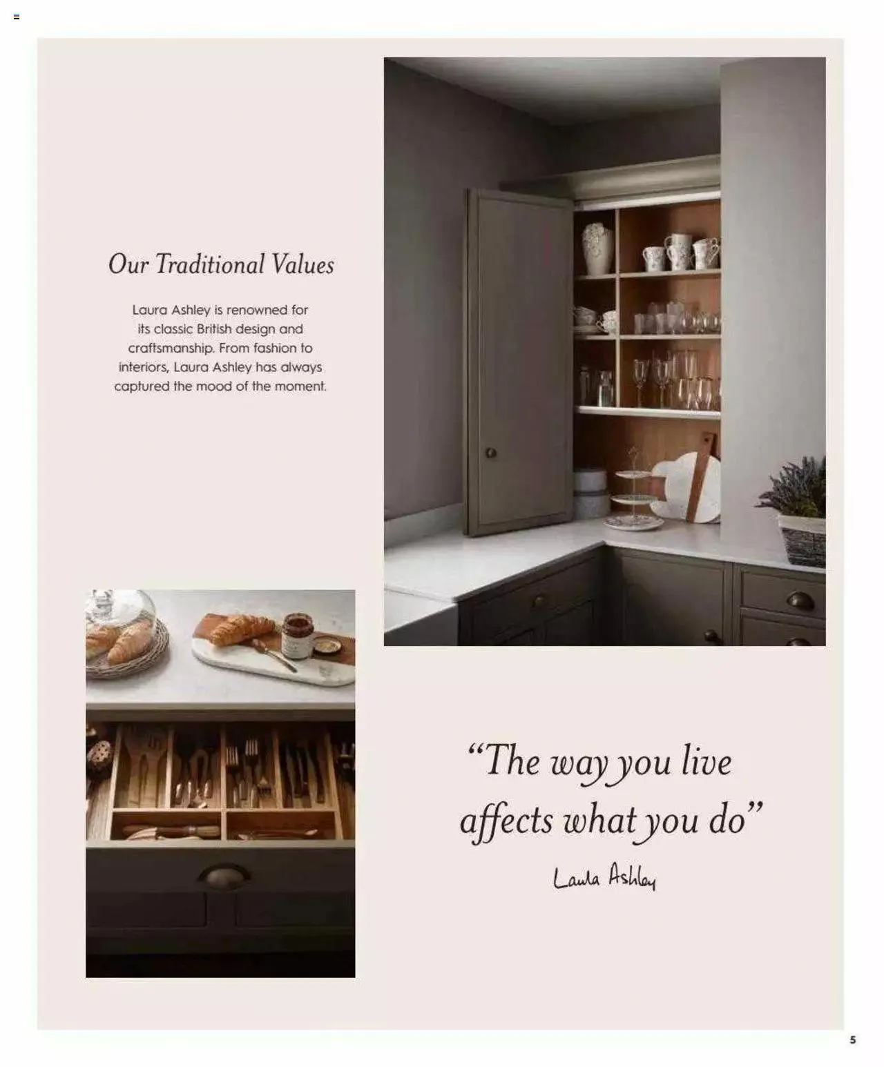 Laura Ashley - Kitchen Collection from 2 September to 18 January 2024 - Catalogue Page 5
