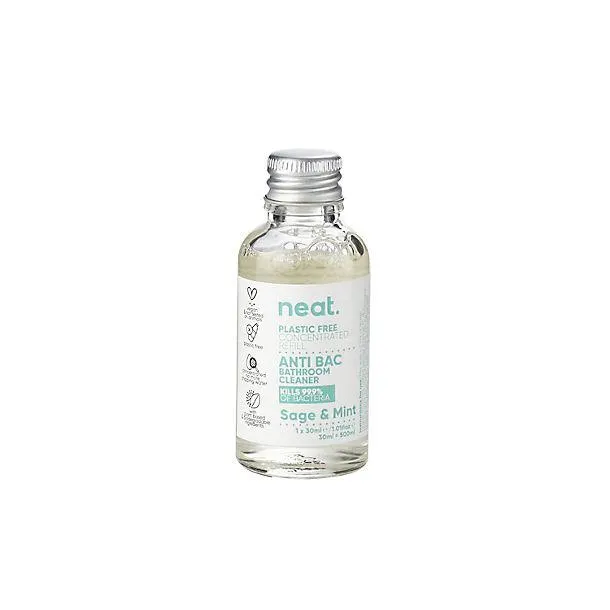 Neat Antibacterial Bathroom Cleaner Concentrated Refill – Sage and Mint