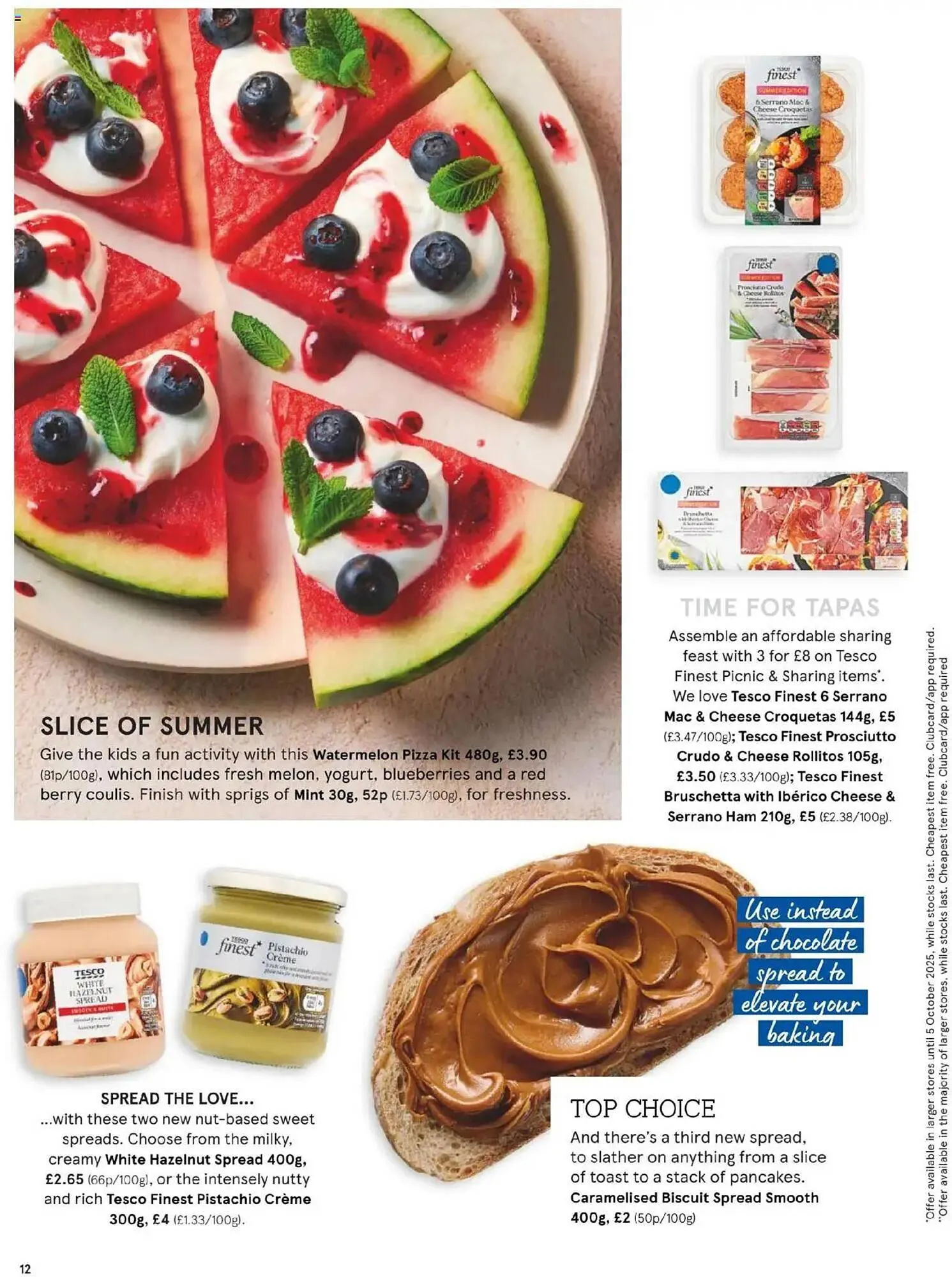 Tesco leaflet from 10 July to 1 September 2025 - Catalogue Page 12