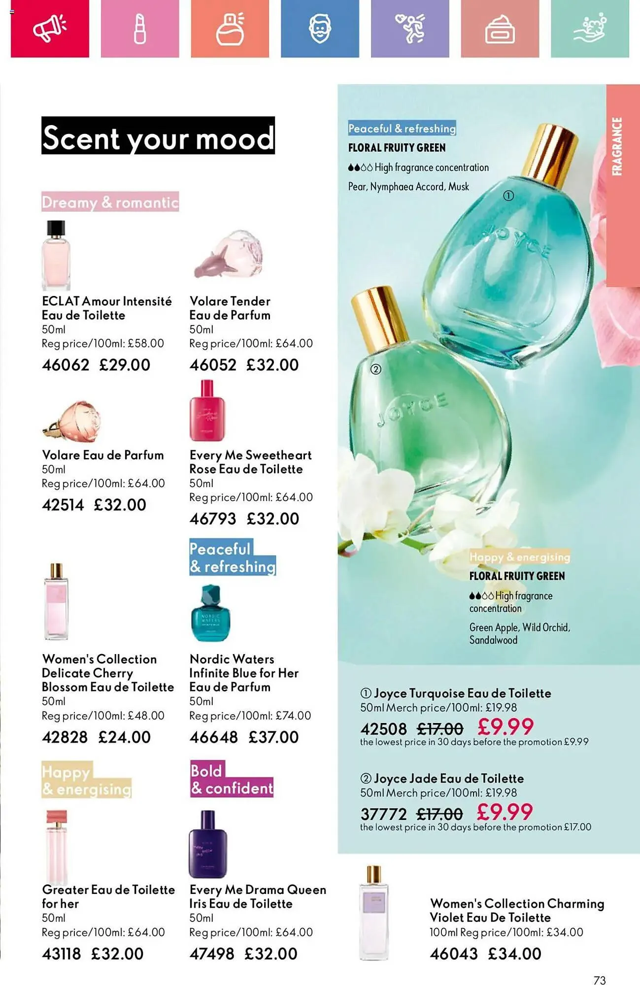 Oriflame leaflet from 10 July to 30 July 2025 - Catalogue Page 73