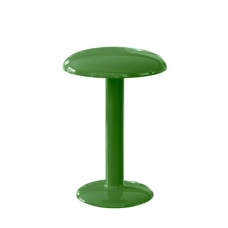 Gustave Table Lamp in Lacquered Green