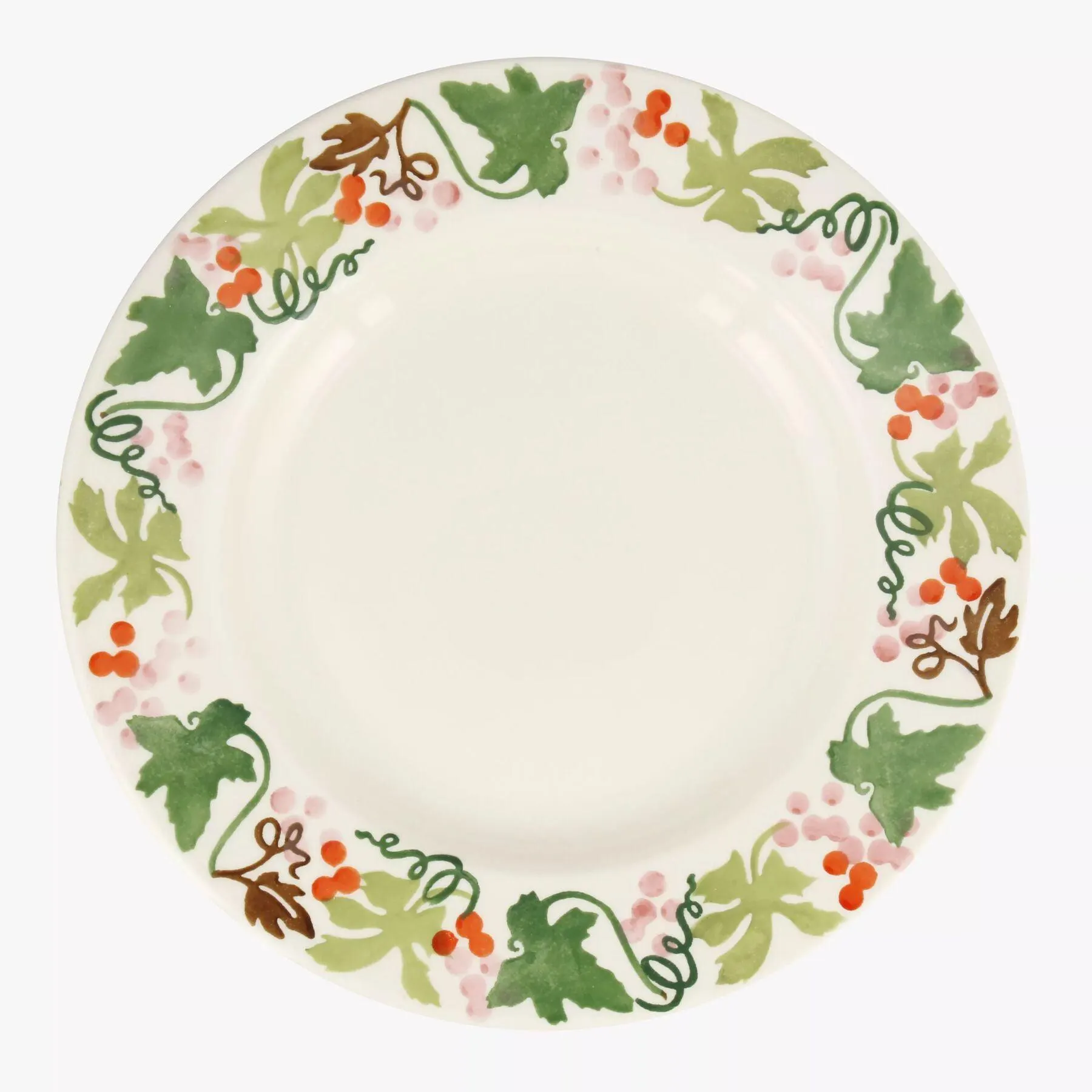 Seconds White Bryony 10 1/2 Inch Plate