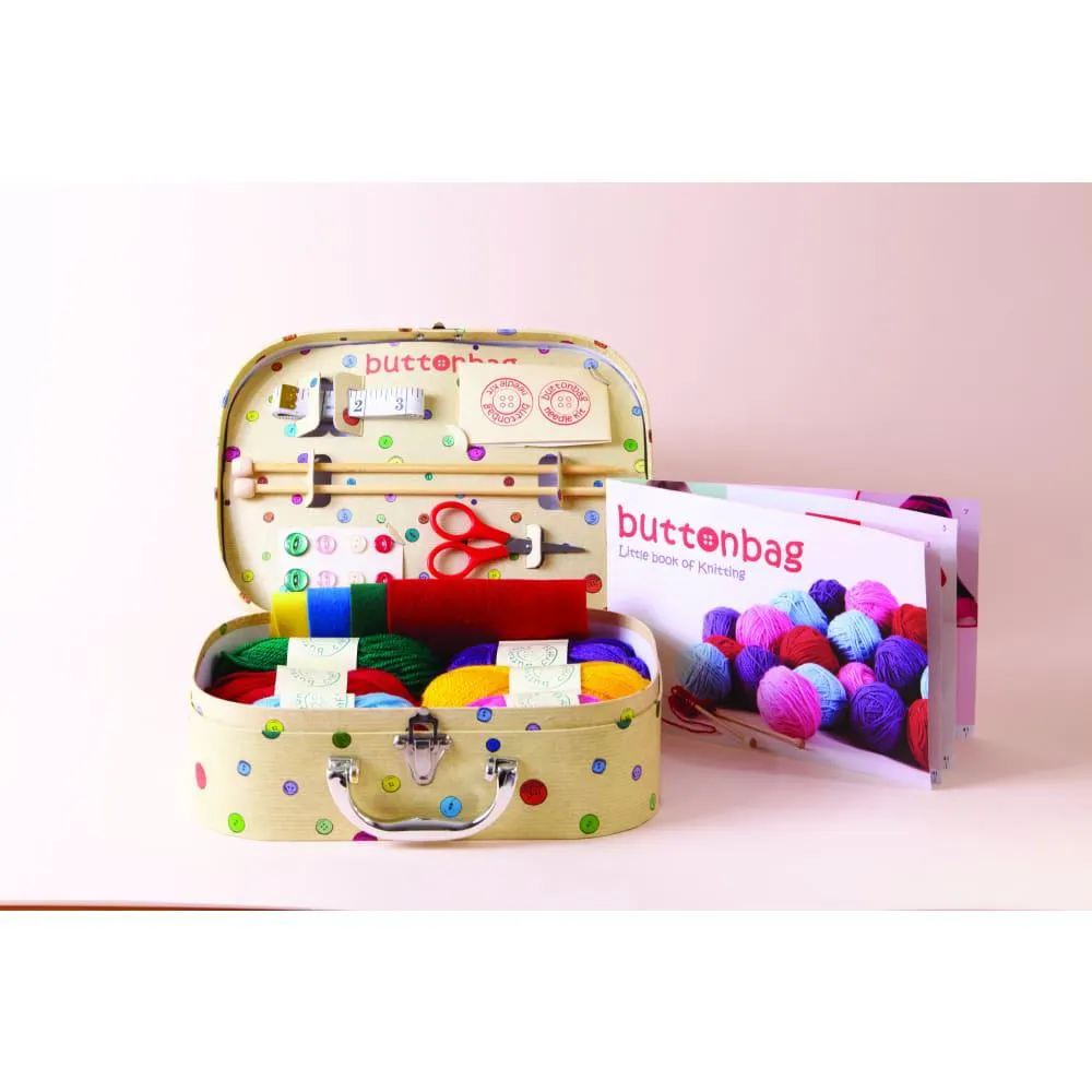 Buttonbag Learn How to Knit Kit