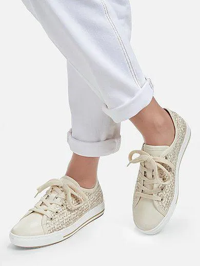 Sneakers in calf nappa leather