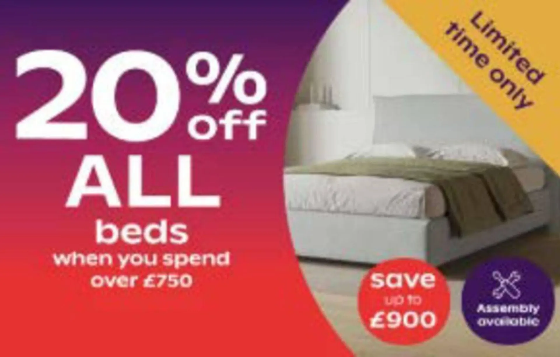 Bensons for Beds leaflet from 24 February to 3 March 2026 - Catalogue Page 1