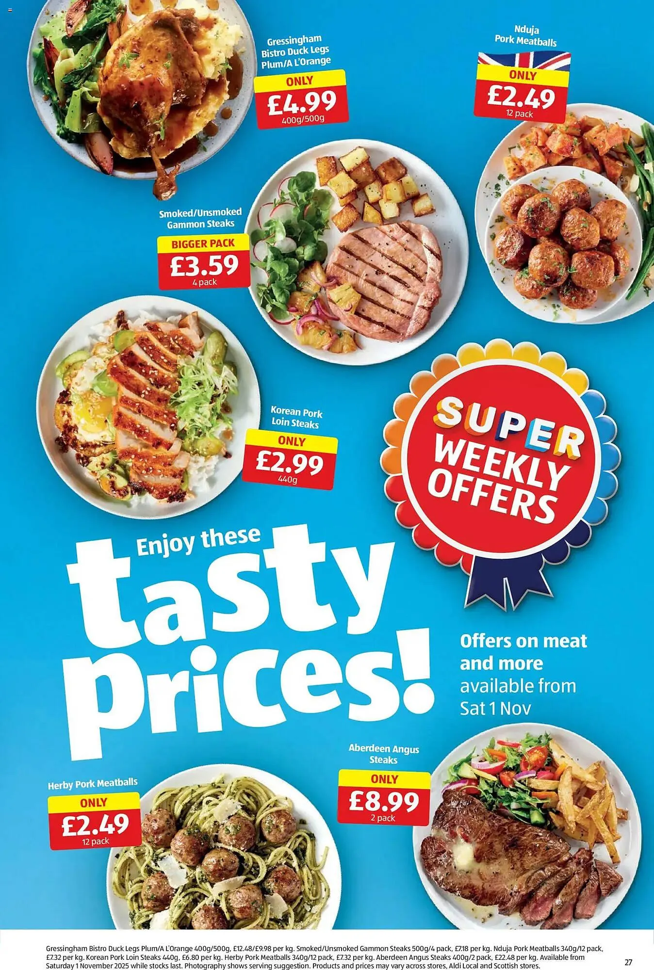 Aldi leaflet from 30 October to 5 November 2025 - Catalogue Page 27