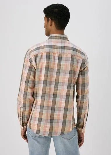 Pink Long Sleeve Printed Shirt - Small