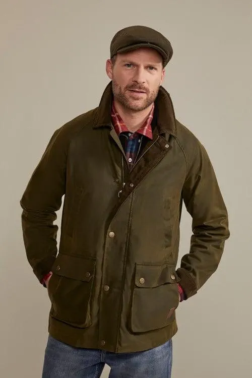 Hawick Mens Waxed Cotton Jacket