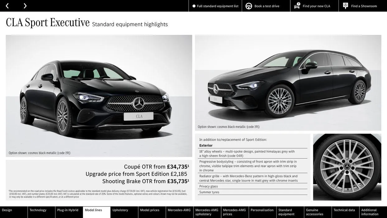 Mercedes Benz CLA Shooting Brake from 22 August to 22 August 2025 - Catalogue Page 19
