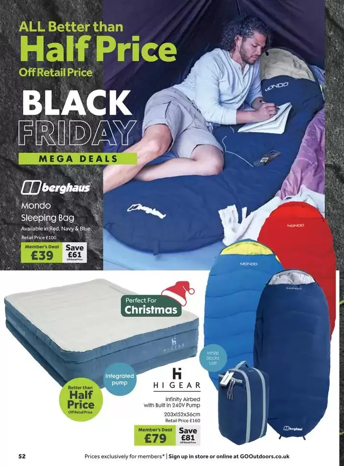Black Friday Mega Delas  from 19 November to 9 December 2024 - Catalogue Page 52