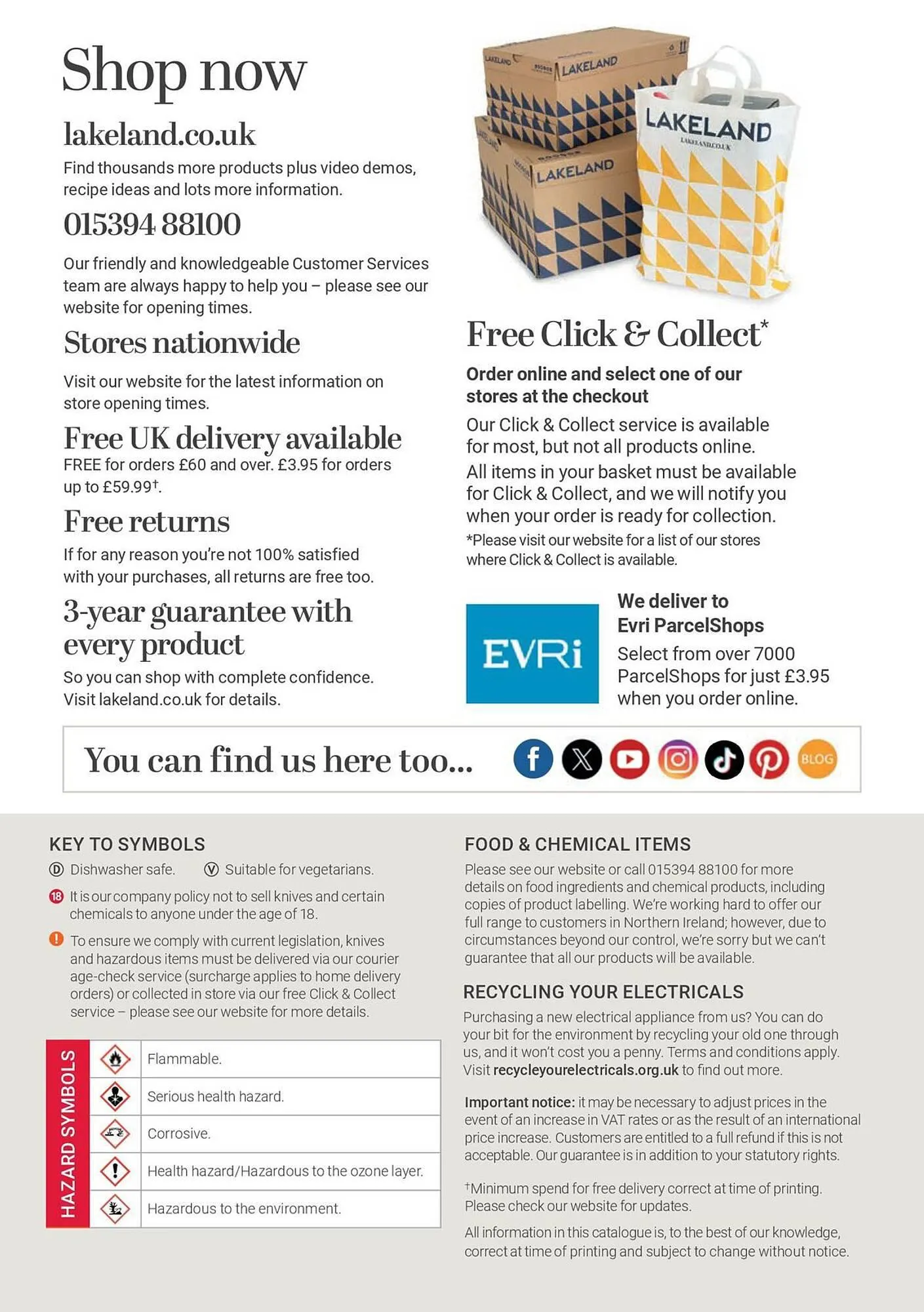 Lakeland leaflet from 1 June to 31 August 2024 - Catalogue Page 50
