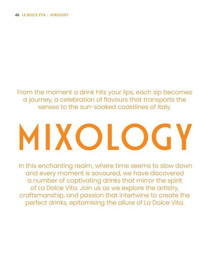 La Dolce Vita Guide from 21 May to 31 December 2024 - Catalogue Page 46