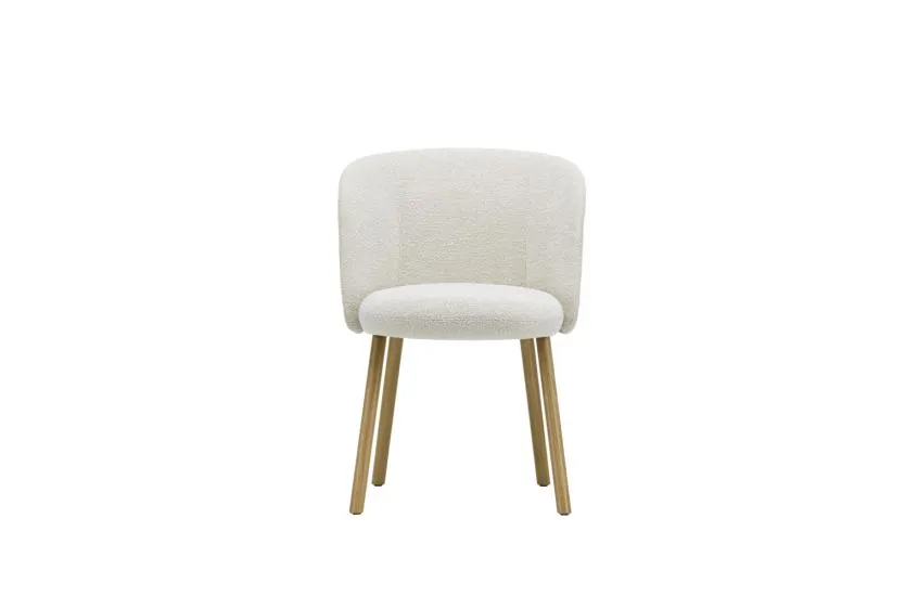 Mikado Side Chair Nubia Ivory Natural Oak Legs