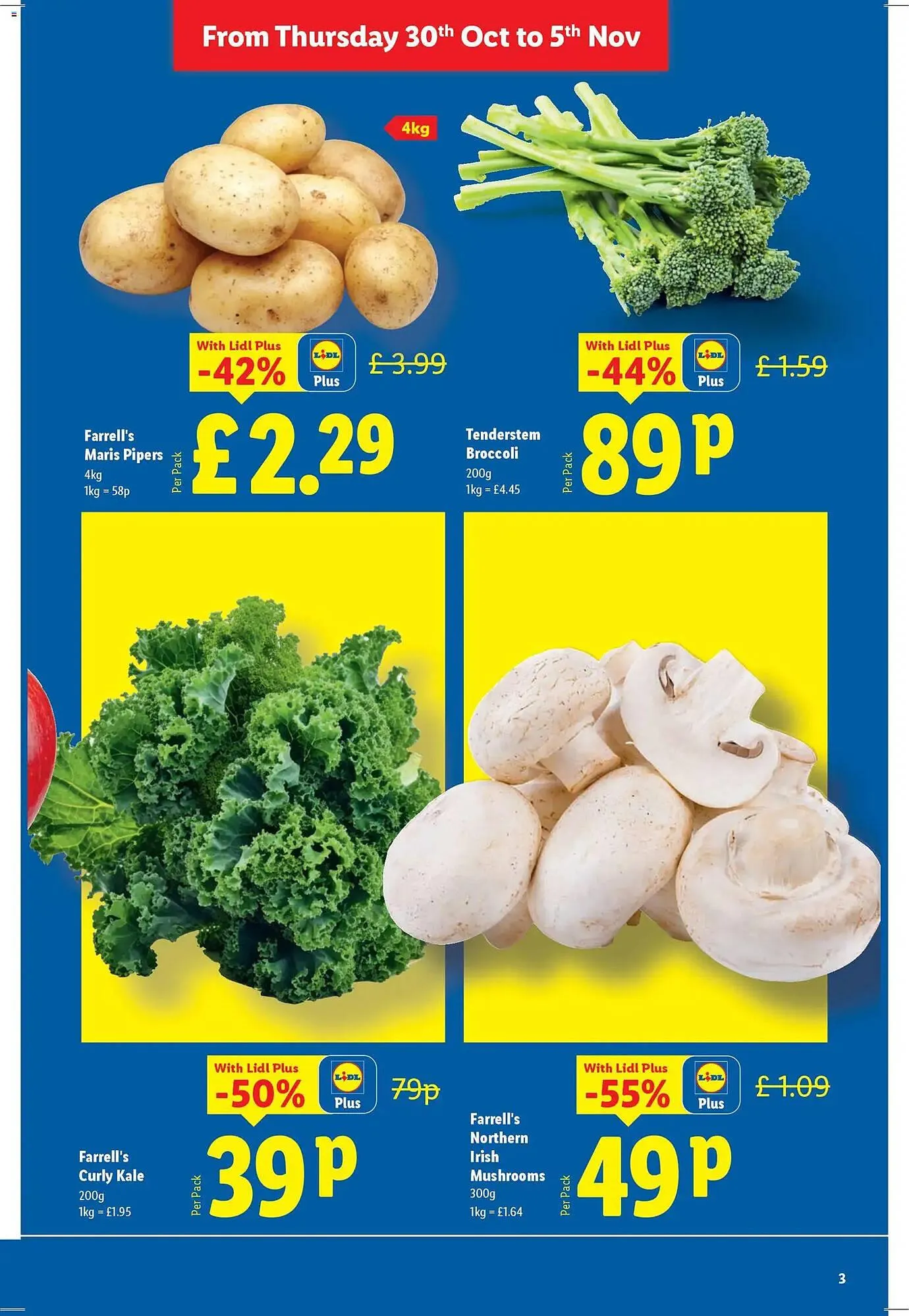Lidl leaflet from 30 October to 5 November 2025 - Catalogue Page 3