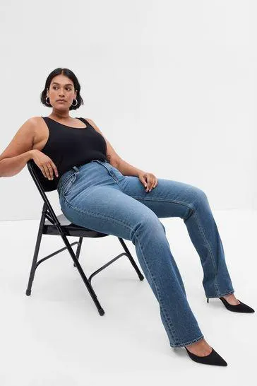 90s Straight Jeans with Washwell