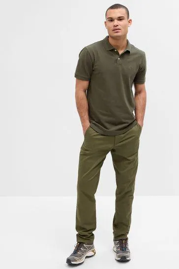 Essential Chinos in Slim Fit with Washwell