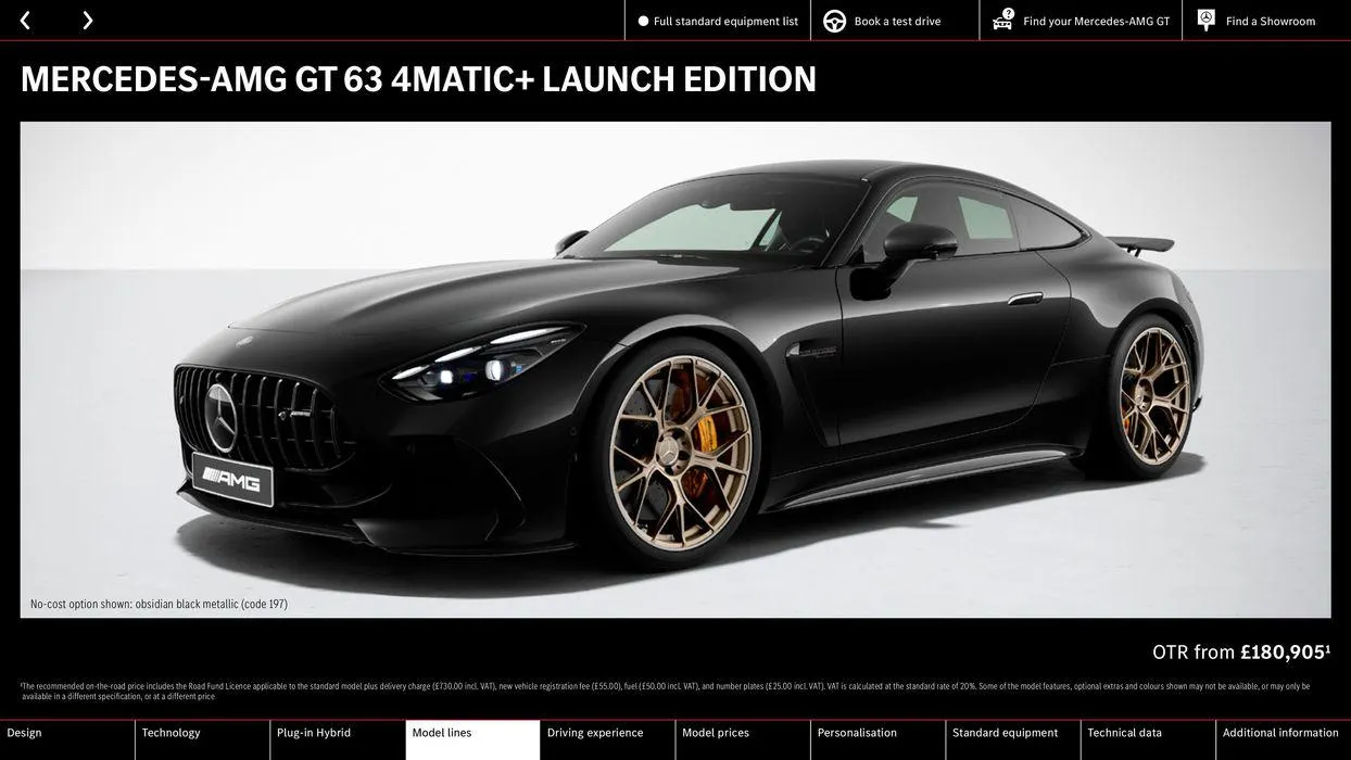 Mercedes-AMG GT Coupé from 10 August to 10 August 2025 - Catalogue Page 30