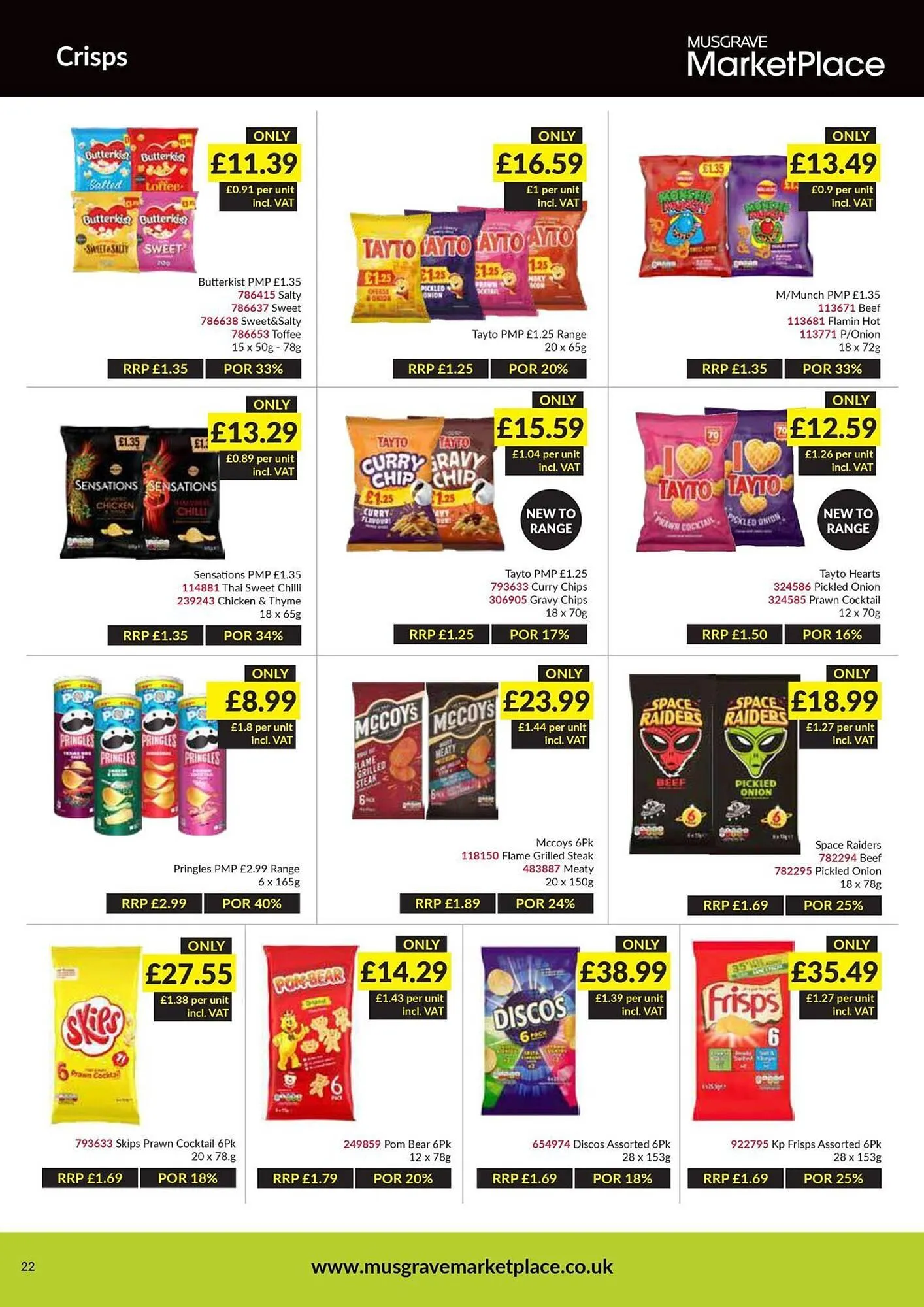 Musgrave MarketPlace leaflet from 16 February to 8 March 2026 - Catalogue Page 22
