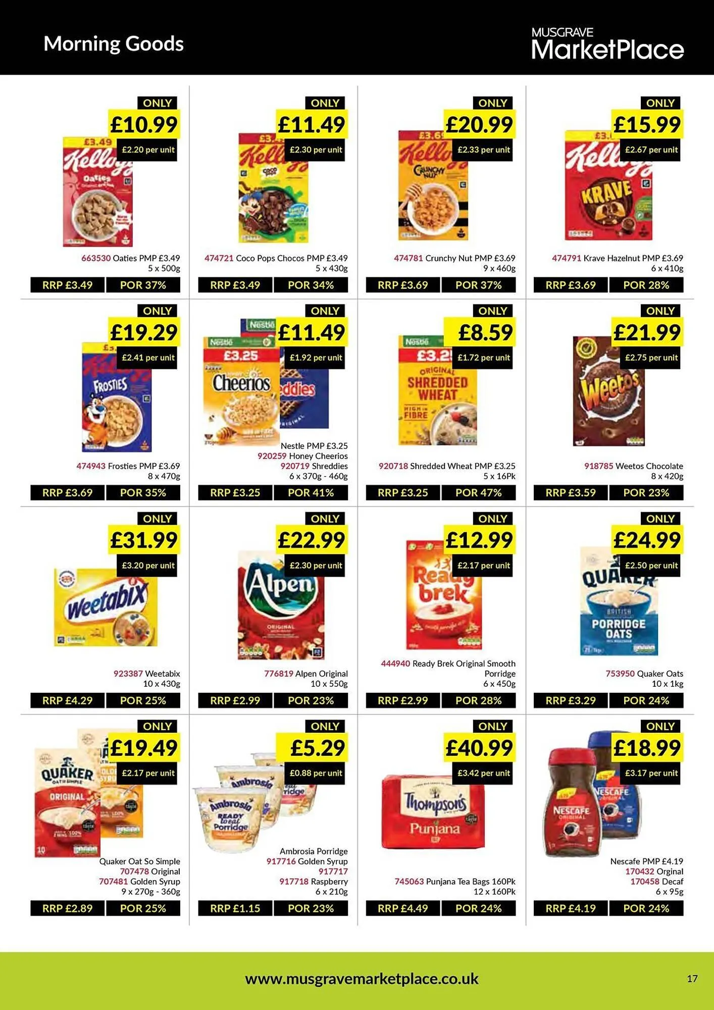 Musgrave MarketPlace leaflet from 27 October to 16 November 2025 - Catalogue Page 17