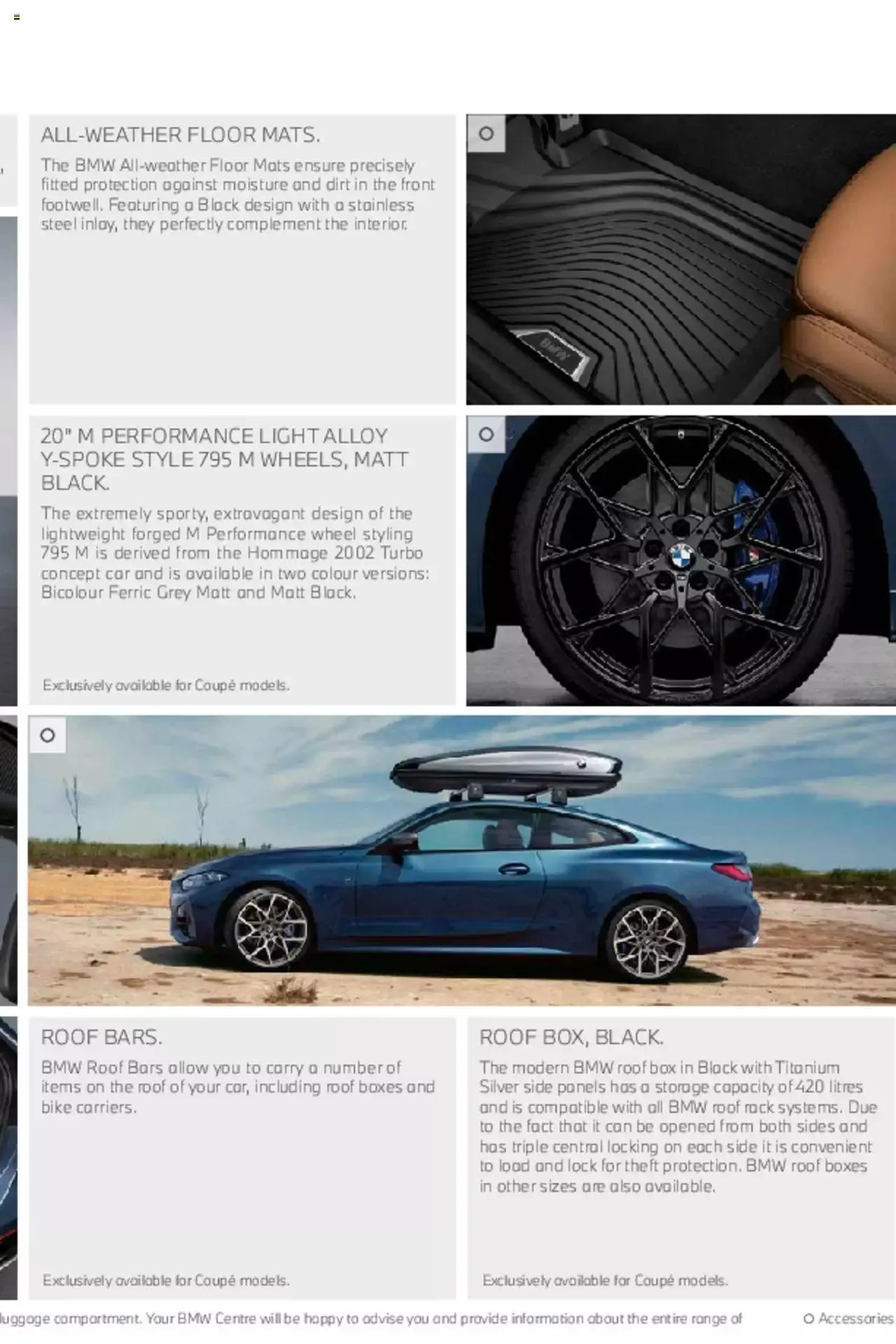 BMW - Coupe & Convertible 2021 from 21 January to 31 December 2023 - Catalogue Page 34