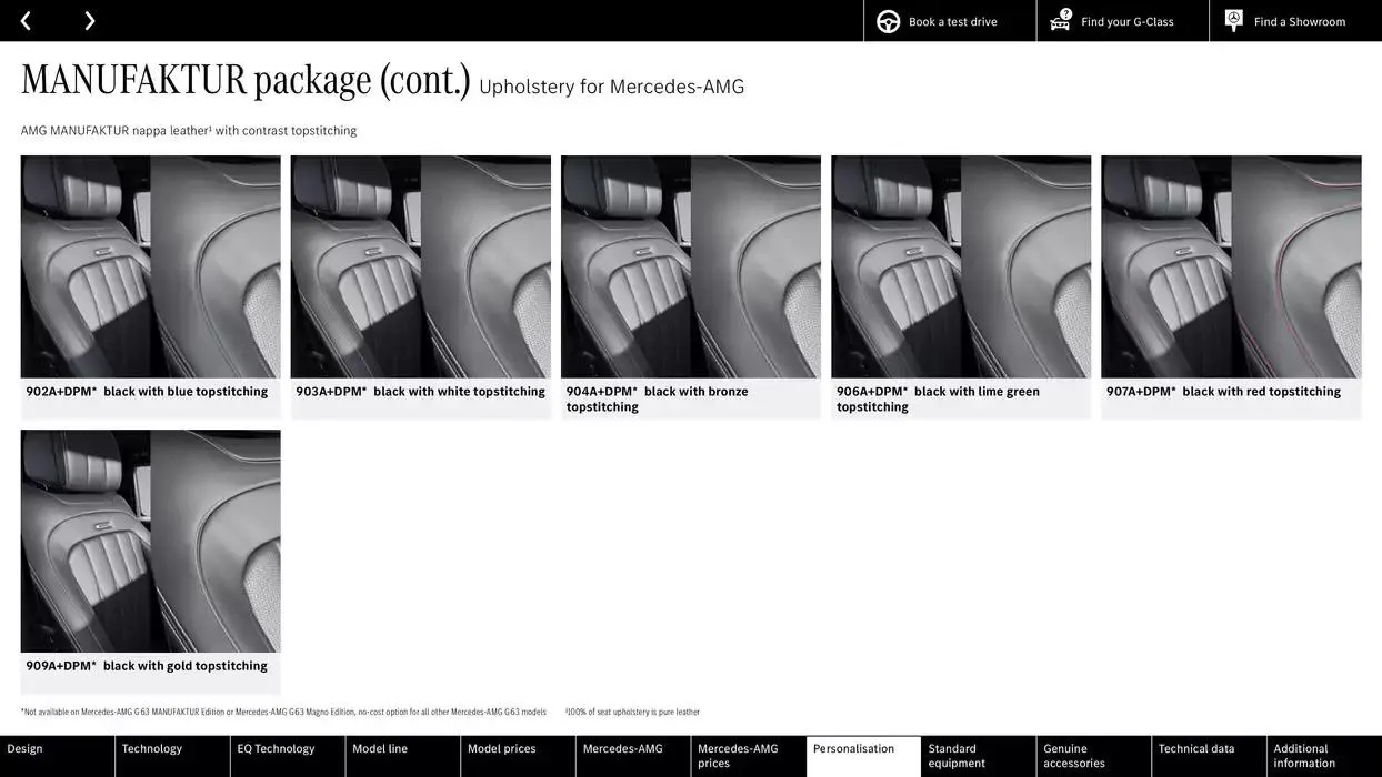 Mercedes Benz New G-Class from 11 October to 11 October 2025 - Catalogue Page 64