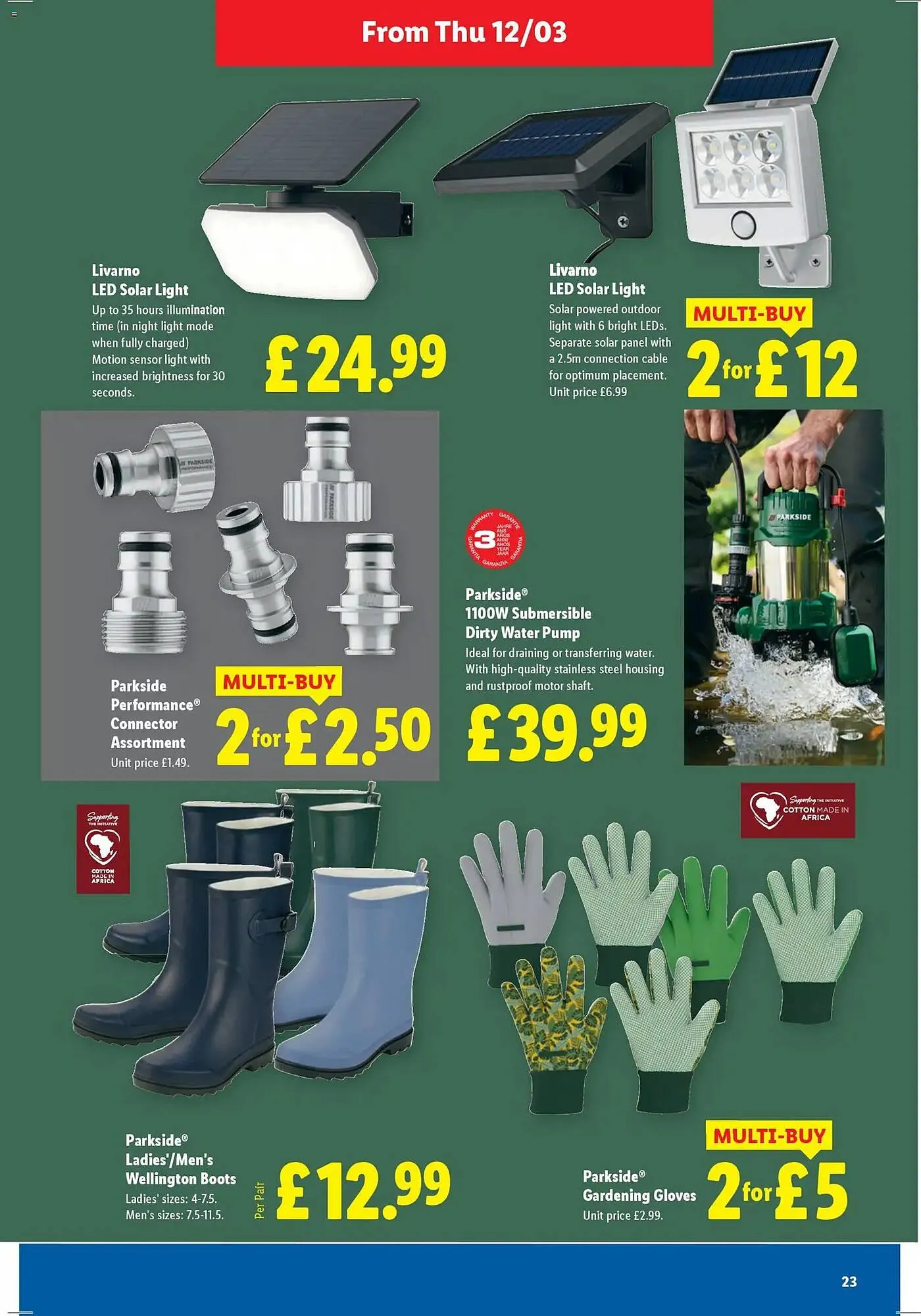 Lidl leaflet from 12 March to 19 March 2026 - Catalogue Page 23