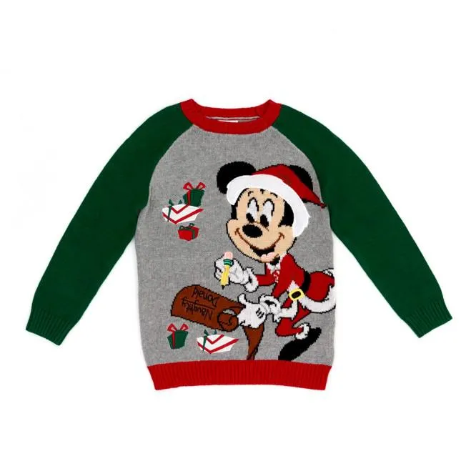 Mickey Mouse Christmas Jumper For Kids