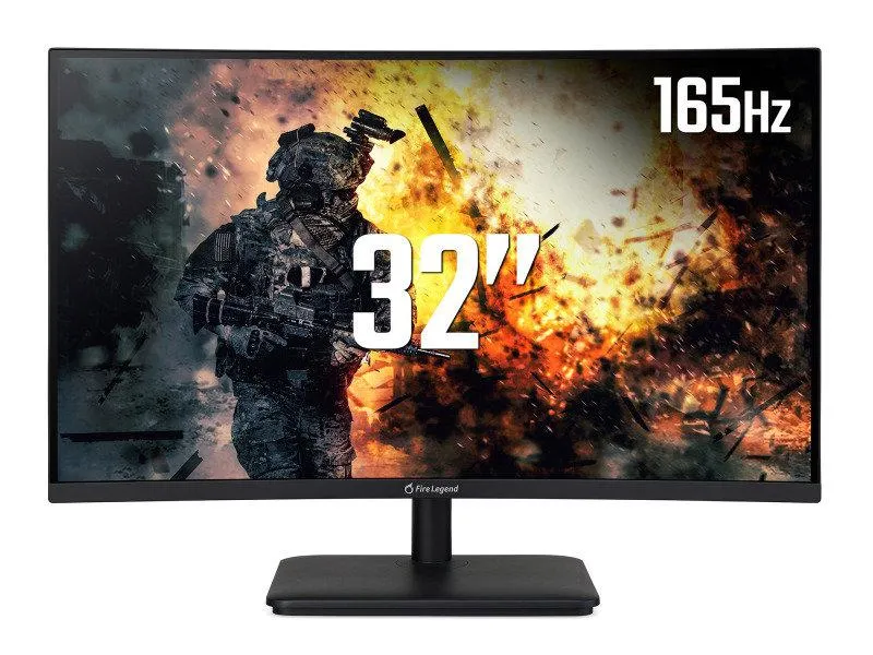 AOpen 32HC5QR Pbiipx - LED monitor - curved - Full HD (1080p) - 31.5"