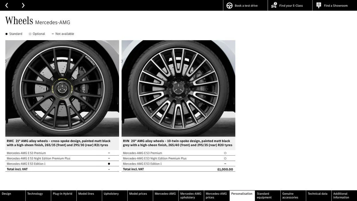 Mercedes Benz New E-Class Saloon from 31 August to 31 August 2025 - Catalogue Page 57
